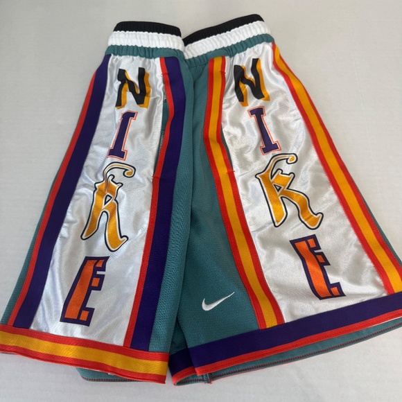 🏀NIKE Dri Fit Basketball Shorts/Loose Fit Above Knee Length/Small-Youth - Picture 3 of 14